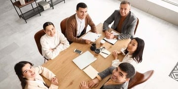 skills development seated at table