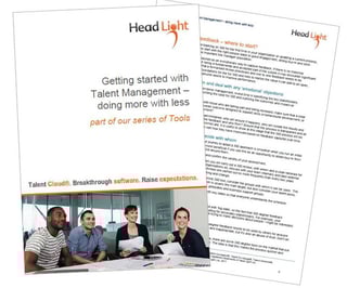 Getting started with talent management